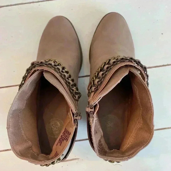 SO Womens Tan Western Chain Accent - Picture 9 of 16